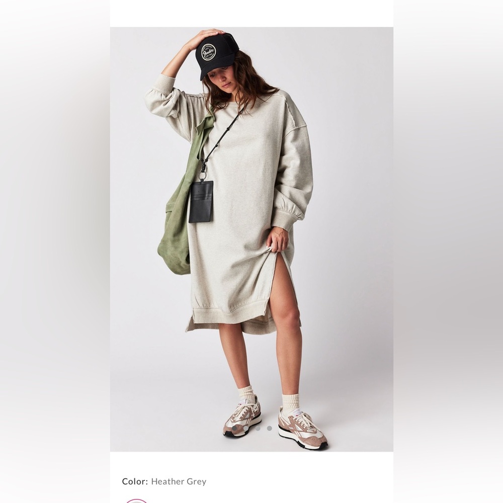 Free people We the Free Shelli long tunic sweater dress